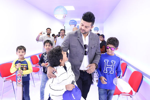 mr. Suresh raina Visit Thumbay Hospita, Dubai