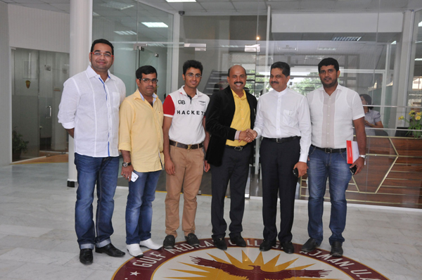 MR. MOHIUDDIN BAVA MLA FROM SURATHKAL, MANGALORE VISITS GULF MEDICAL UNIVERSITY AJMAN