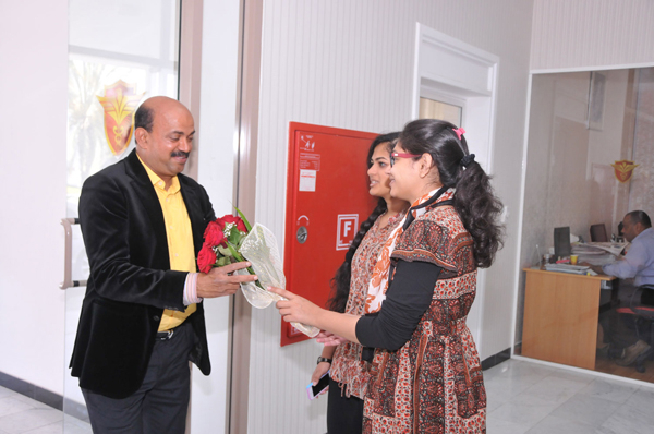 MR. MOHIUDDIN BAVA MLA FROM SURATHKAL, MANGALORE VISITS GULF MEDICAL UNIVERSITY AJMAN