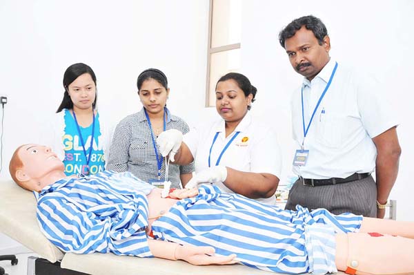 Basic Surgical Skills Workshop held by CASH at Gulf Medical University