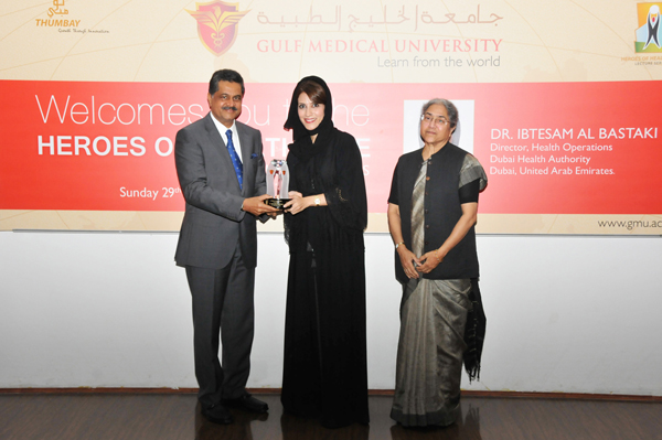 Dr. Ibtesam Al Bastaki delivers Heroes of Healthcare Lecture at GMU