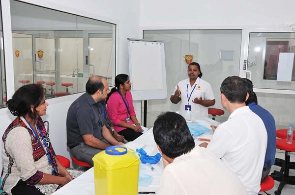 Basic Surgical Skills Workshop held by CASH at Gulf Medical University