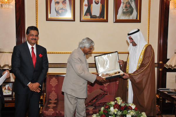 FUJAIRAH CHAMBER OF COMMERCE & INDUSTRY AND THUMBAY GROUP UAE JOINTLY HOSTED A SPECIAL LECTURE BY HE DR. APJ ABDUL KALAM