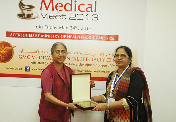 GMC Medical & Dental Specialty Centre, Sharjah hosts Medical Meet 2013.