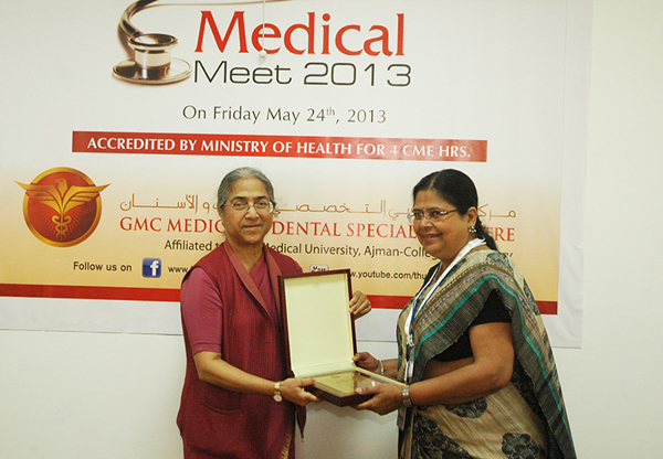 GMC Medical & Dental Specialty Centre, Sharjah hosts Medical Meet 2013.