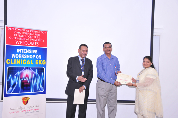 INTENSIVE WORKSHOP ON CLINICAL EKG held at Gulf Medical University
