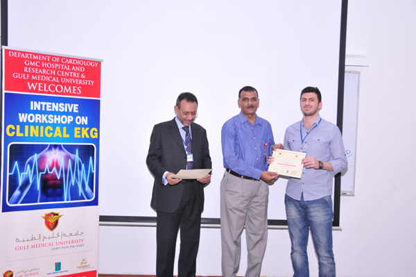 INTENSIVE WORKSHOP ON CLINICAL EKG held at Gulf Medical University