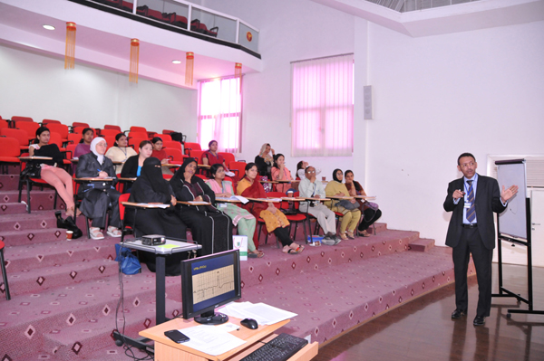 INTENSIVE WORKSHOP ON CLINICAL EKG held at Gulf Medical University