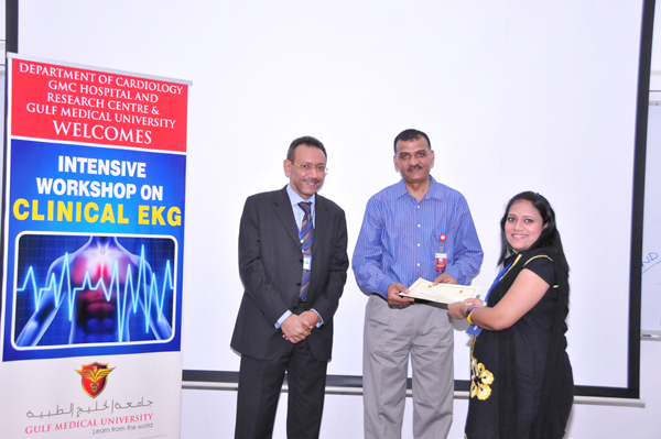 INTENSIVE WORKSHOP ON CLINICAL EKG held at Gulf Medical University