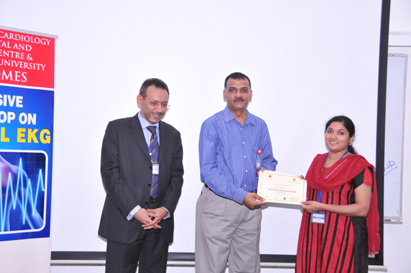 INTENSIVE WORKSHOP ON CLINICAL EKG held at Gulf Medical University
