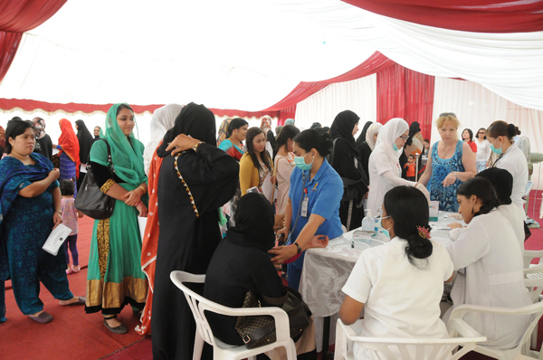 MORE THAN 6500 PEOPLE BENEFITED FROM  FREE MEGA HEALTH CAMP  in GMC Hospitals in Ajman, Sharjah and Fujairah