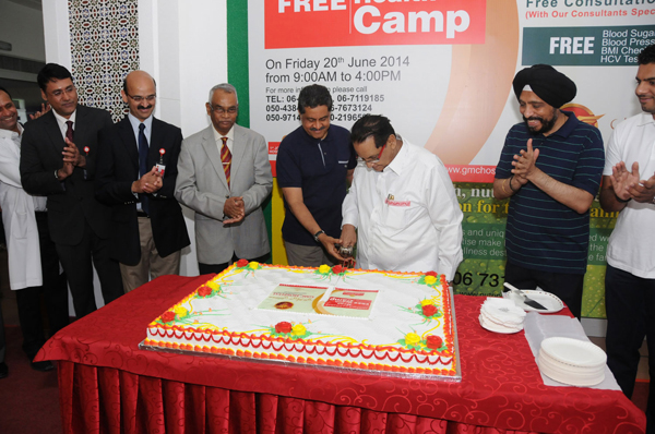 MORE THAN 6000 PEOPLE TAKE BENEFIT OF  FREE MEGA HEALTH CAMP ORGANIZED BY GMC HOSPITALS 
