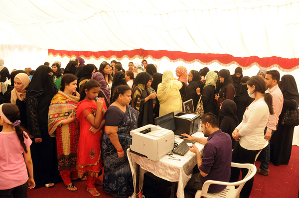MORE THAN 6000 PEOPLE TAKE BENEFIT OF  FREE MEGA HEALTH CAMP ORGANIZED BY GMC HOSPITALS 