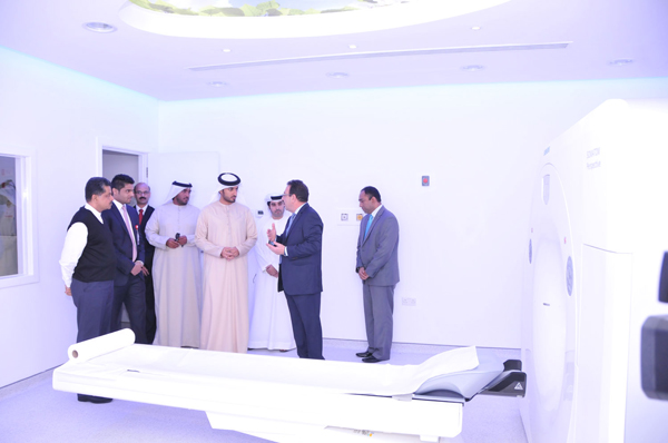 HIS HIGHNESS SHEIKH RASHID BIN HUMAID AL NUAIMI VISITS GMC HOSPITAL AJMAN TO OVERSEE ADDITION OF NEW FACILITIES