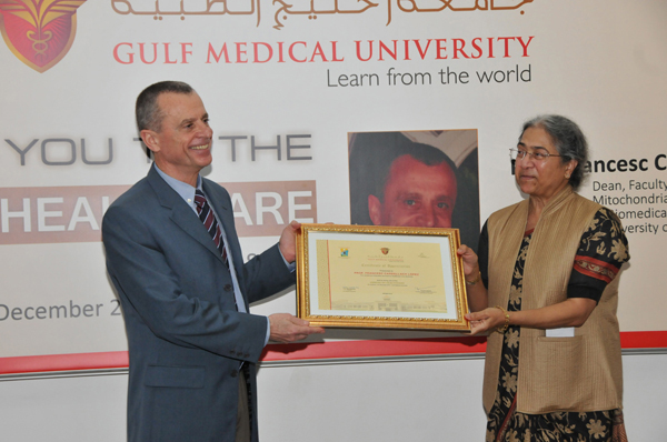 Prof. Francesc Cardellach López delivers Heroes of Healthcare Lecture at GMU 