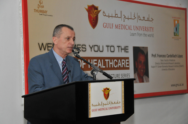 Prof. Francesc Cardellach López delivers Heroes of Healthcare Lecture at GMU 