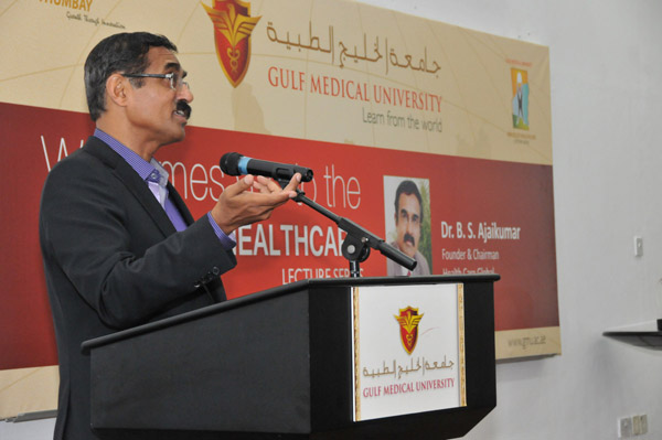 Dr. B.S. Ajai Kumar delivers Heroes of Healthcare Lecture at GMU