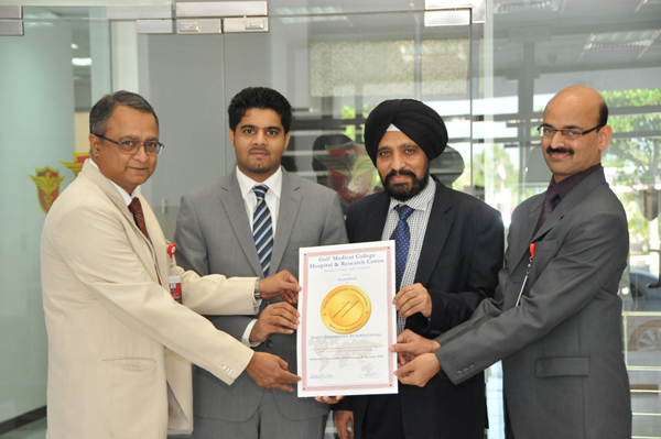 Gulf Medical College Hospital achieves accreditation from Joint Commission International 