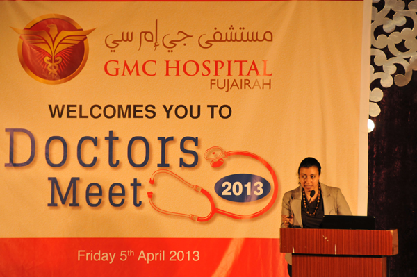 GMC Hospital, Fujairah hosts grand Doctor’s Meet 2013.