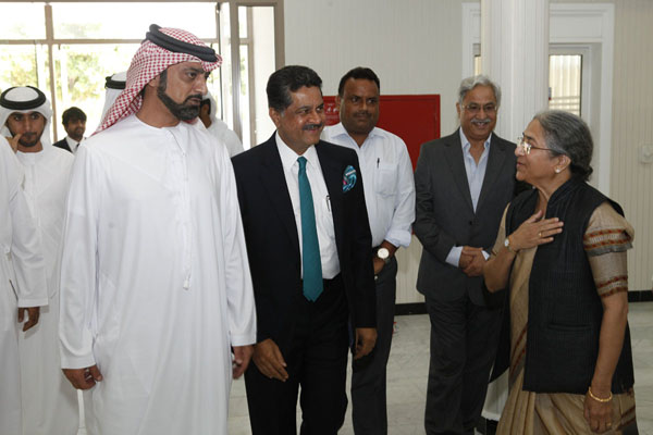 CROWN PRINCE OF AJMAN INITIATES NEW BATCH OF STUDENTS INTO HEALTHCARE PROFESSIONS AT GULF MEDICAL UNIVERSITY