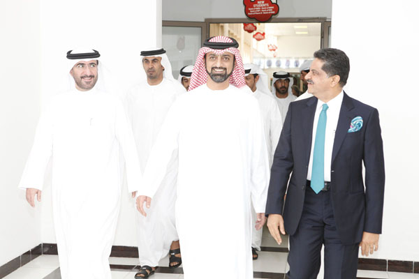 CROWN PRINCE OF AJMAN INITIATES NEW BATCH OF STUDENTS INTO HEALTHCARE PROFESSIONS AT GULF MEDICAL UNIVERSITY