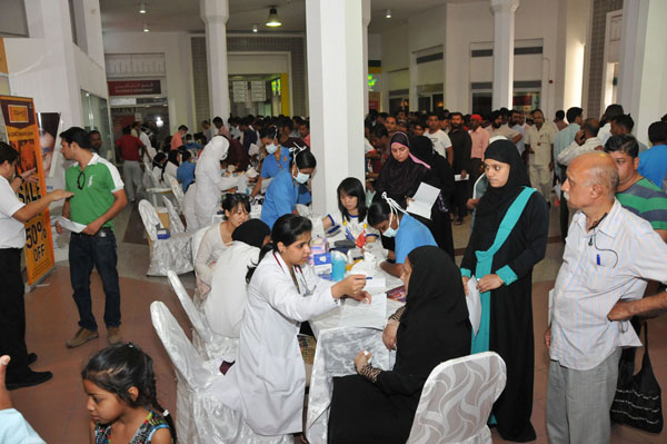 Thousands benefit from Free Mega Health Camp organized by GMC Hospitals