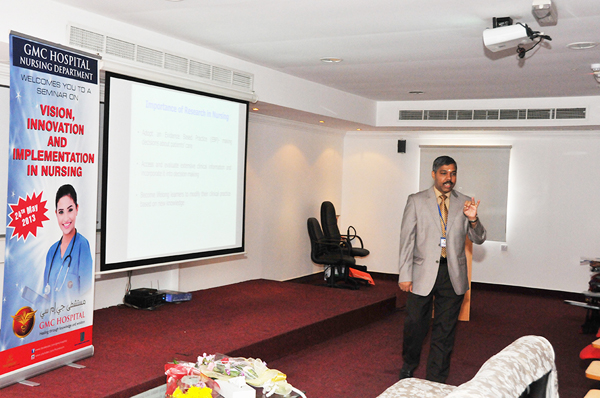 GMC Hospital, Ajman hosts Seminar on Vision, Innovation & Implementation in Nursing