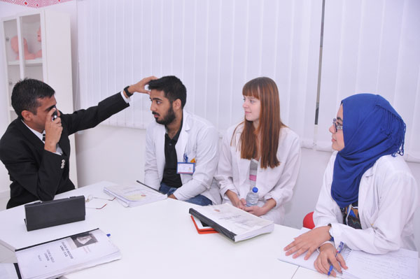 Simulated Eye Clinic- clinical skills session