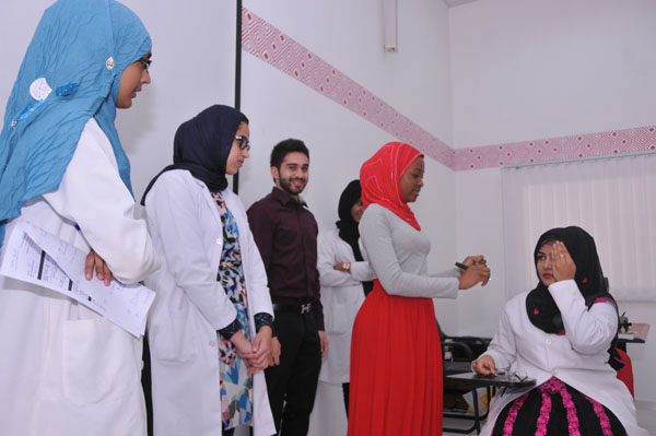 Simulated Eye Clinic- clinical skills session