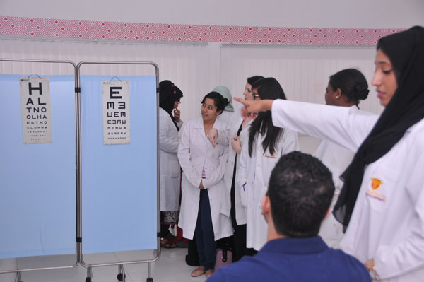 Simulated Eye Clinic- clinical skills session