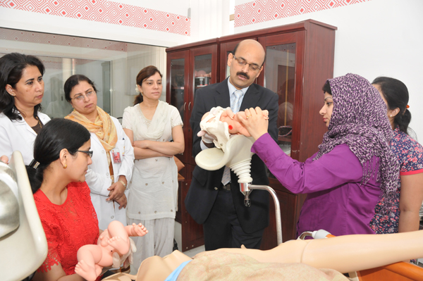 GMC Hospital and Research Center conducted an Obstetric drill for OBG doctors on 18th March 2014