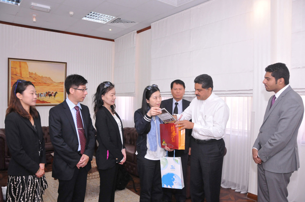 TAIWAN MINISTRY OF HEALTH OFFICIALS VISIT GULF MEDICAL UNIVERSITY