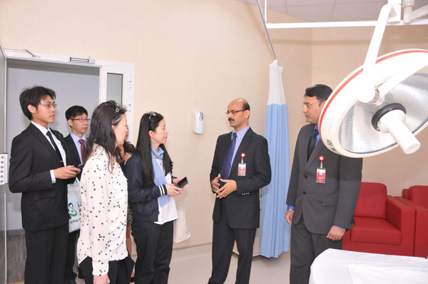 TAIWAN MINISTRY OF HEALTH OFFICIALS VISIT GULF MEDICAL UNIVERSITY