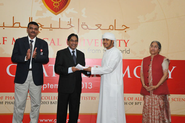 New batch of medical students initiated into Healthcare Profession at Gulf Medical University, Ajman – U.A.E.