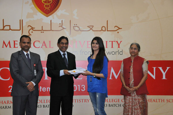 New batch of medical students initiated into Healthcare Profession at Gulf Medical University, Ajman – U.A.E.