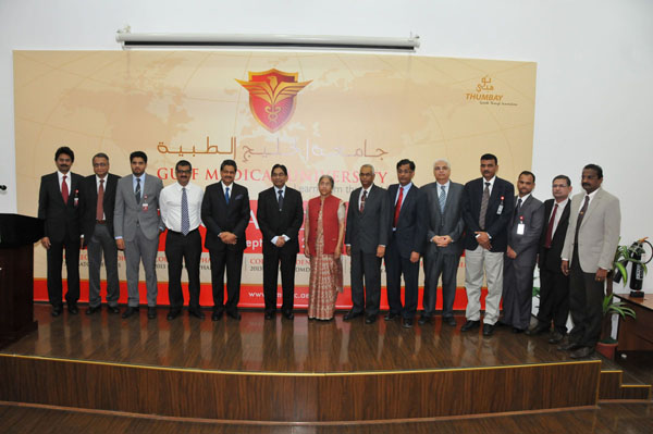 New batch of medical students initiated into Healthcare Profession at Gulf Medical University, Ajman – U.A.E.
