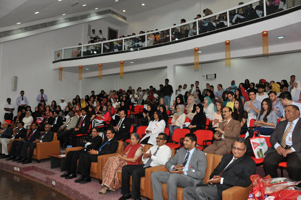 New batch of medical students initiated into Healthcare Profession at Gulf Medical University, Ajman – U.A.E.