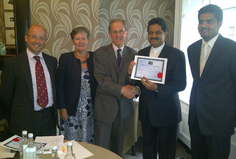 Formal launch of QHA Trent UK accreditation work in UAE , Middle East, India region through Thumbay Group