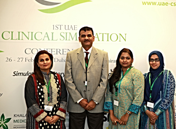 BEST POSTER PRESENTATION AWARDED TO CASH AT THE 1ST UAE CLINICAL SIMULATION CONFERENCE 2014
